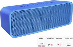 Portable Bluetooth Speaker, IPX6 Wireless Waterproof Bluetooth Speaker with Rich Bass, 14W Loud HD Sound, 20H Playtime, Built in Mic. Wireless Speaker Compatible for Iphone, Samsung, Computer Portable Bluetooth Speaker, IPX6 Wireless Waterproof Bluetooth Speaker with Rich Bass, 14W Loud HD Sound, 20H Playtime, Built in Mic. Wireless Speaker Compatible for Iphone, Samsung, Computer