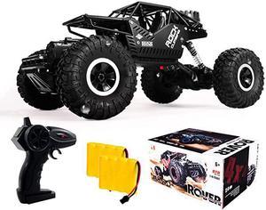 1:16 Alloy Gesture Sensing Remote Control Car, Hand Controlled RC Car 360°  Rotating 4WD 2.4Ghz RC Monster Trucks Stunt Vehicle with 2 Rechargeable  Batteries for Christmas Gifts Kids 