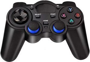 USB Wireless Gaming Controller Gamepad for PC/Laptop Computer(Windows XP/7/8/10) & PS3 & Android & Steam (Black1)
