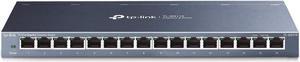 16 Port Gigabit Ethernet Network Switch | Desktop/ Wall-Mount | Lifetime Protection | Fanless | Sturdy Metal w/ Shielded Ports | Traffic Optimization | Unmanaged