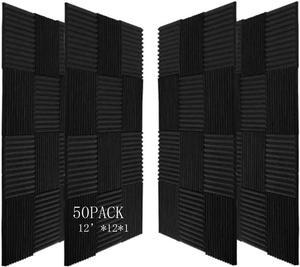 Fluance High Density Acoustic Foam Isolation Pads for Bookshelf Speakers  and Studio Monitors, 8.5 x 6.35, Improved Sound, Vibration Damping