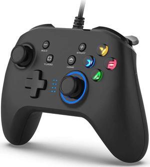 Wired Gaming Controller Joystick Gamepad with DualVibration PC Game Controller Compatible with PS3 Switch Windows 1087 PC Laptop TV Box Android Mobile Phones 65 ft USB Cable