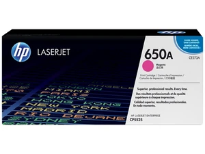 HP 650A Magenta Original LaserJet Toner Cartridge, ~15,000 pages, CE273A HP 650A Magenta Original LaserJet Toner Cartridge, ~15,000 pages, CE273A