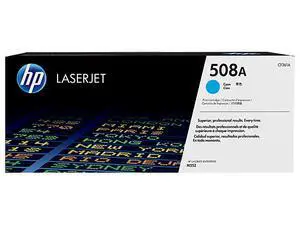HP 508A Cyan Original LaserJet Toner Cartridge, ~5,000 pages, CF361A HP 508A Cyan Original LaserJet Toner Cartridge, ~5,000 pages, CF361A