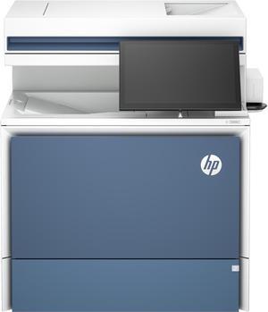 HP Color LaserJet Enterprise Flow MFP 5800zf Laser Printer, Color Mobile Print,