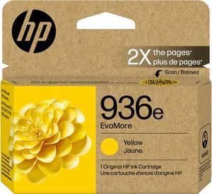 HP 936e EvoMore Yellow Original Ink Cartridge, 1,650 pages, 4S6V5LN