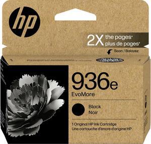 HP 936e EvoMore Black Original Ink Cartridge, 2,500 pages, 4S6V6LN