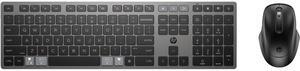 HP 720 Multi-Device Rechargeable Wireless Keyboard and Mouse Combo