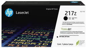 HP 217Z Ultra High Yield Black Original LaserJet Toner Cartridge, Average