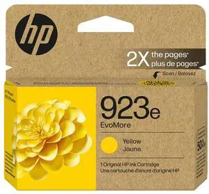 HP EvoMore 923e Original High Yield Inkjet Ink Cartridge Yellow 1 Pack 4K0T6LN