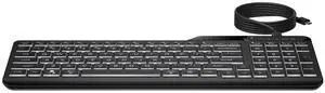 HP 400 Backlit Wired Keyboard