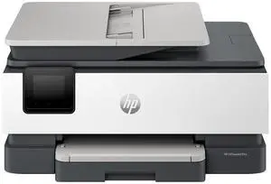 HP Officejet Pro 8125e Wired & Wireless Inkjet Multifunction Printer - Color - Light Cement - Copier/Fax/Printer/Scanner - 405T6AB1H
