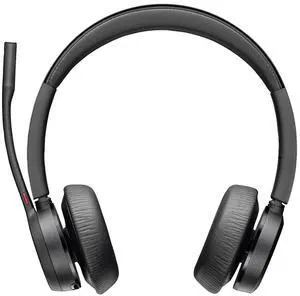 Poly Voyager 4320-M Microsoft Teams Certified Headset with charge stand