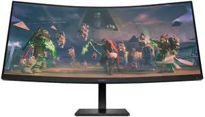 OMEN by HP 34 inch WQHD 165Hz Curved Gaming Monitor - OMEN 34c 34" WQHD (3440 x