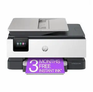 HP Officejet Pro 8125e Wired & Wireless Inkjet Multifunction Printer - Color - Light Cement - Copier/Fax/Printer/Scanner - 405T6AB1H