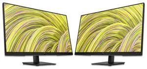 Dual HP P27h G5 FHD Monitor Bundle 27" FHD (1920 x 1080) 48-75 Hz