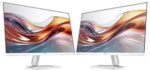 Dual HP Series 5 23.8 inch FHD Monitor with Speakers Bundle 23.8" FHD (1920 x Dual HP Series 5 23.8 inch FHD Monitor with Speakers Bundle 23.8" FHD (1920 x