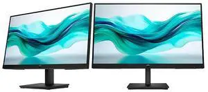 Dual HP Series 3 Pro 21.5 inch FHD Monitor  - 322pf Bundle 21.5" FHD (1920 x