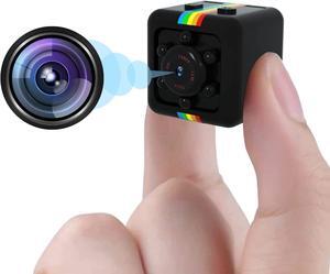 Spy Camera Hidden Camera Mini Spy Camera No WiFi Needed Wireless 1080P HD Portable Small Camera with Motion Detection Nanny Cam for Home Indoor Outdoor Security Cop Camera for cat/pet