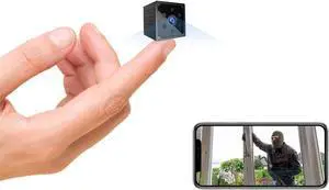 Spy Camera WiFi Hidden Camera 1080P HD Mini Spy Cam for Home Security Easy to Use Wireless Indoor Smallest Camera with Motion Detection Night Vision