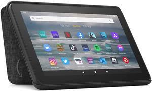 Fire 7 Tablet Cover (Only compatible with 12th generation tablet 2022 release) - Black