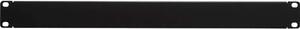 Navepoint 1U Blank Rack Mount Panel Spacer for 19-Inch Server Network Rack Enclosure Or Cabinet Black
