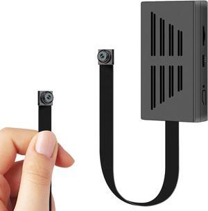 Hidden Cameras DIY 1080P Mini Portable Spy Covert Nanny Video Recorder with Motion Detection Security Cameras for Home, Office
