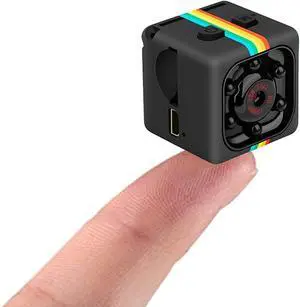 Lyspace Mini Hidden Camera, Small Cop Cam, Mini DV, Portable HD 1080p Sports Action Video Recorder Covert Body Concealed Little Spy Nanny Camera for Home Car Indoor Outdoor Security-Video Only