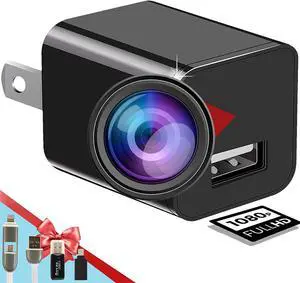 Hidden Camera - Spy Camera Charger - Hidden Cameras - Mini Spy Camera - 1080P USB Charger Camera - Hidden Spy Camera - Hidden Nanny Cam - Hidden Spy Cam - Hidden Cam - Surveillance Camera Full HD 2022