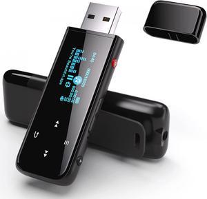 HIFI MP3 Player 4GB-256GB 5.0 Bluetooth MP4 Player 2.5 Full Screen Walkman  Touch Key MP4 FM Radio Repeater Lossless Sound Video Music Player Memory  Card