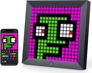 LED Light Display Panel Suit for RGB Light Bars,with Smart App Control Cool Animation Desk Setup for PC, TV, Gaming Room Decor