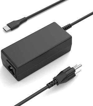 Universal Chromebook Charger 45W 65W USB C Laptop Charger Replacement for HP      Galaxy Google and Other Type C Fast-Charging Computer AC Adapter Power Cord Supply