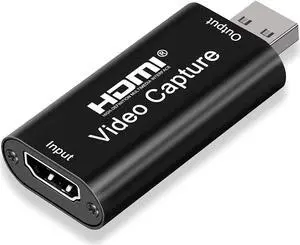 4K HDMI Video Capture Card, Cam Link Card Game Audio Capture Card Upgraded Capture Adapter HDMI to USB 2.0 Record Capture Device for Streaming, Live Broadcasting, Gaming, Teaching, Video Conference 4K HDMI Video Capture Card, Cam Link Card Game Audio Capture Card Upgraded Capture Adapter HDMI to USB 2.0 Record Capture Device for Streaming, Live Broadcasting, Gaming, Teaching, Video Conference