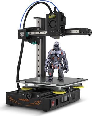 Kingroon KP3S Pro 3D Printer XZ axis Linear Guide Rails with Silent Motherboard Carborundum Glass Platform and Filament Detection 3D Printers for Beginner Printing Size 7.88x7.88x7.88 inch