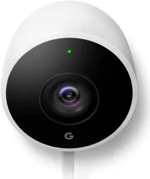 Google Nest Cam Outdoor - 1st Generation - Weatherproof Camera - Surveillance Camera with Night Vision - Control with Your Phone