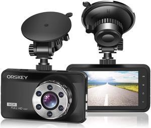 Dash Cam 1080P Full HD Car DVR Dashboard Camera Video Recorder in Car Camera Dashcam for Cars 170 Wide Angle WDR with 3.0" LCD Display Night Vision and G-Sensor