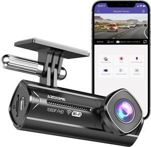 Dash Cam for Cars M330, 1080P Full HD, Smart Dash Camera for Cars, Built in WiFi, WDR, Super Night Vision, G-Sensor, WDR, Supercapacitor
