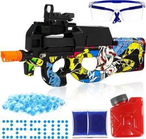 Electric with Gel Ball Blaster Splatter Ball Gun Automatic with 22500 PCS Gel Balls Water Beads Bullets for Adults Kids Age 12 Outdoor Fun Activities Shooting Team Games