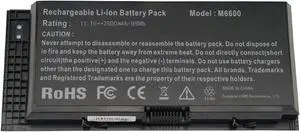 Futurebatt New M6600 Laptop Battery for Dell Precision M4600 M4700 M6600 M6700 Series Battery, Fits Type FV993 1C75X 3DJH7 97KRM FJJ4W KJ321 RY6WH R7PND