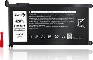 WDX0R Laptop Battery for Dell Inspiron 13-5000 15-5000 15-7000 17-5000 Series 7378 7368 5368 5378 5379 7560 7569 7570 7579 5565 5567 5568 5578 5767 5765 [42Wh 11.4V 4Cell]