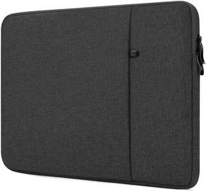 13-Inch Laptop Sleeve Case for 2023 2022 MacBook Air 13.6 inch with Apple M2 Chip & MacBook Pro 13.3 inch with Apple M2 Chip Accessory Traveling Carrying Canvas Bag Cover Simple Case (Black)