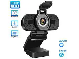 TROPRO Webcam for PC, 1080P Full HD Web Camera with Microphone for Desktop Mac Smart TV, with USB Plug, Compatible for Win10/8/8.1/7/XP Linux for Skype, Streaming, Teleconference, Video Chat TROPRO Webcam for PC, 1080P Full HD Web Camera with Microphone for Desktop Mac Smart TV, with USB Plug, Compatible for Win10/8/8.1/7/XP Linux for Skype, Streaming, Teleconference, Video Chat