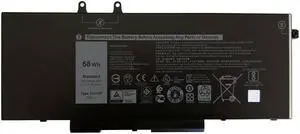 REPLACEMENT 4GVMP BATTERY FOR DELL LATITUDE 5400 5500 68WHR WJDPW RF7WM C5GV2