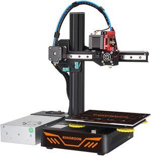 Kingroon 3D Printers, Premium Titan Extruder Aluminum Double Linear Guide Rails and Double Cooling Fans, Easy Assemble Printing Space 180x180x180mm