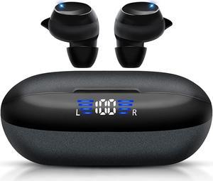 Bluetooth 5.3 Ture Wireless Earbuds, TWS Wireless Earphones TypeC Fast Charging/Power Display/Bluetooth Earbuds with Microphone Monaural/Binaural Mode Bluetooth Headphones IPX5 Waterproof