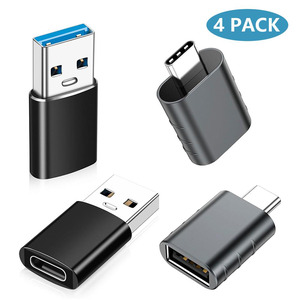 Lot De 4 Adaptateurs USB-C Vers Micro USB - Charge Rapide 18W, Transfert De Données - Compatible Smartphones, Tablettes