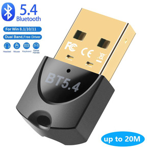 thumbnail image 2 of Bluetooth Adapter 5.4 For PC, USB Bluetooth Adapter Dongle, USB EDR 2 of 11