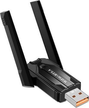 AUTYUE AX900M 2 in 1 WiFi + Bluetooth Wireless Adapter for PC, Dual Band 2.4GHz/5GHz with Dual Antenna 5DBi, Bluetooth Dongle 5.4 Compatible with Windows 11/10, WiFi 6 Adapter for Computer/Laptop