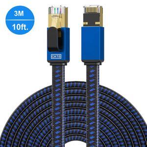 thumbnail image 2 of Cable Matters 10Gbps 5-Pack Snagless Short Cat 6 Ethernet Cable - 3ft 2 of 14