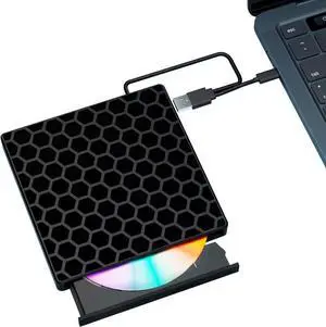 AUTYUE External CD DVD Drive for Laptop, USB 3.0 Type C Slim Portable DVD Player CD DVD RW Writer Reader Burner, USB Optical External Disk Drive for Desktop, PC, Mac OS,Windows 11/10/8/7/XP/2003/Vista AUTYUE External CD DVD Drive for Laptop, USB 3.0 Type C Slim Portable DVD Player CD DVD RW Writer Reader Burner, USB Optical External Disk Drive for Desktop, PC, Mac OS,Windows 11/10/8/7/XP/2003/Vista